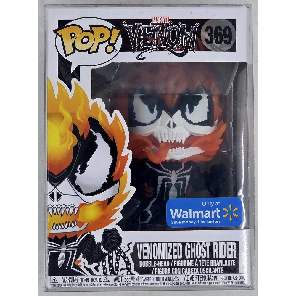 NEW Funko Pop! Marvel Venomized Ghost Rider #369 Vinyl Bobblehead Figure Protect